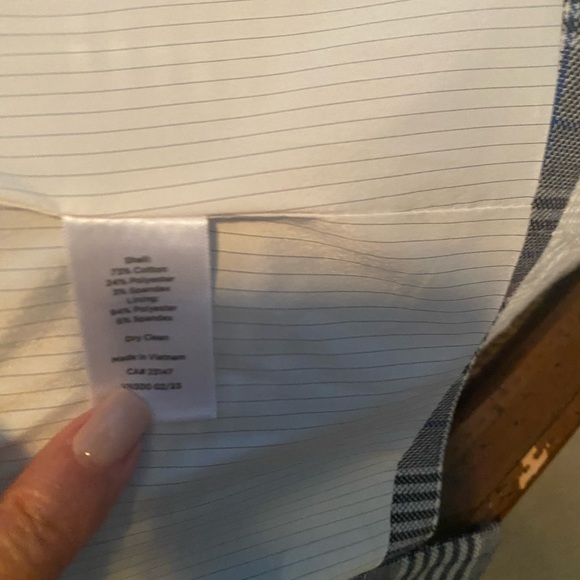 Talbots Black and White Plaid Blazer - Picture 14 of 16